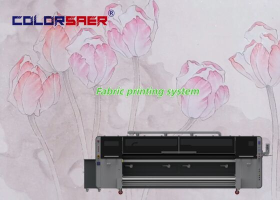 طابعة نسيجية متعددة الوظائف ذات شكل واسع 3.2m طابعة نسيجية تكنولوجية جديدة