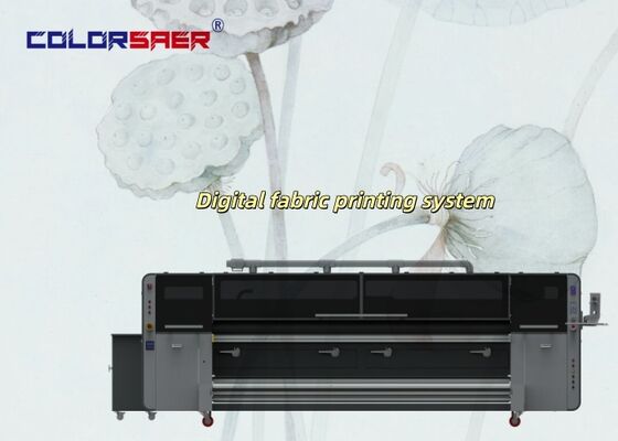 SAER عالية التكلفة الأداء سعر المصنع النموذج الجديد 3200mm نظام الطباعة النسيجية الرقمية الشكل الكبير