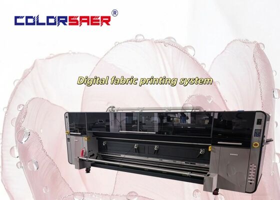 SAER COLOR Wholesale أفضل طابعة ترقية عرضها 3.2m طابعة نسيجية رقمية مع 4 و 8 رؤوس I3200