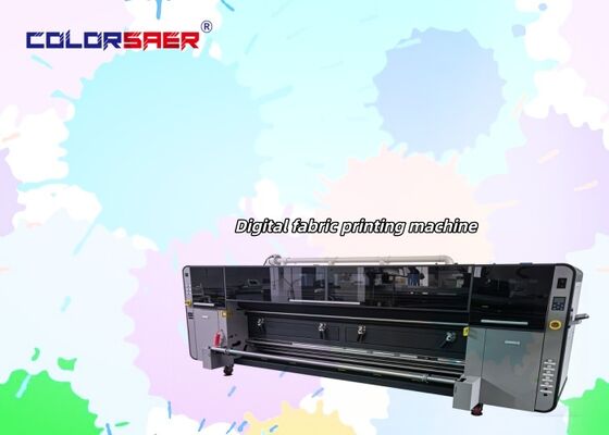 الطابعة النسيجية ذات الشكل الواسع مع 4pc و 8pcs مطبعة الرأس الداخلية والخارجية إعلانات الرسومات الطابعة