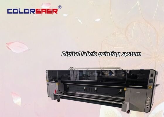 الطابعة النسيجية ذات الشكل الواسع مع 4pc و 8pcs مطبعة الرأس الداخلية والخارجية إعلانات الرسومات الطابعة