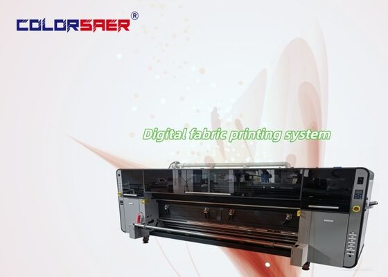 Factory Direct Sell High Precision Industrial KJ4B-QL Printhead Digital Textile Printing Machine for Polyester &Cotton Materials