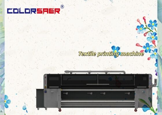 SAER CSR3200 نموذج جديد حياة خدمة طويلة طابعة حبر الصناعة النسيجية للوحة إلى طابعة مع نظام وحدة التدفئة للأنسجة