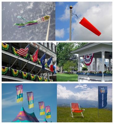 النسيج الرقمية النسيج الراسمة العلم صنع لعرض معرض داخلي / خارجي