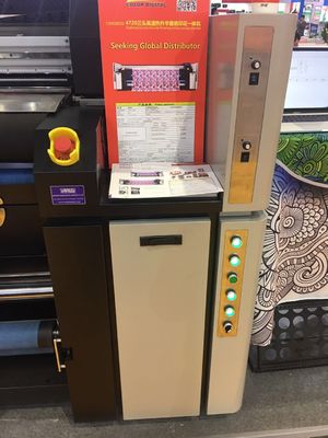 ضعف إبسون DX5 تنسيق كبير آلة طباعة النسيج لفة إلى نوع لفة