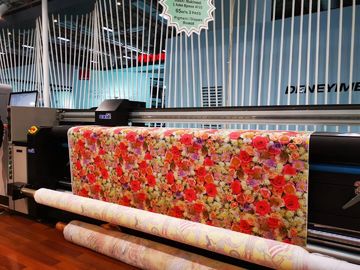 3200mm راية آلة الطباعة شكل كبير الراسمة مع 4720 رأس الطباعة إبسون