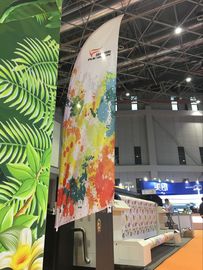 1440 DPI Mutoh طابعة ذات تنسيق كبير مع نظام طباعة القماش مباشرة