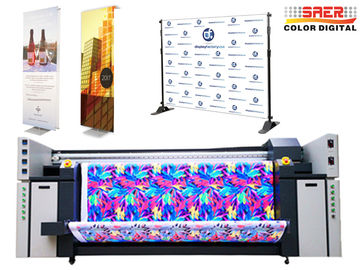 طابعة تسامي 6kw 3 رؤوس كبيرة الحجم للأعلام