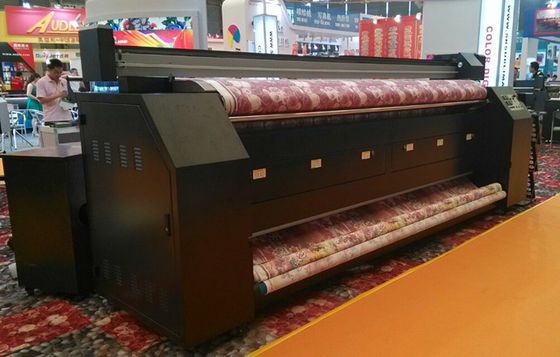 التلقائي آلة الطباعة العلم الرقمي بوليستر مع DX7 رئيس 3.2 متر العرض