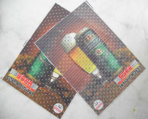 البوليستر ثقب الاعوجاج التريكو مطبوعة مخصص للملابس الرياضية