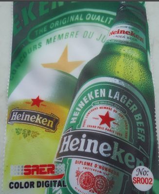 صبغ المباشر WhiteTextile التسامي الحرير الطباعة الرقمية النسيج لصنع العلم