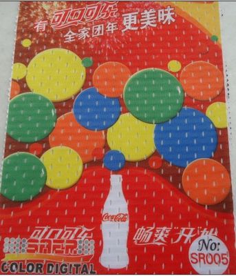 التسامي المغلفة محبوك شبكة الطباعة الرقمية النسيج 130 غرام / متر مربع