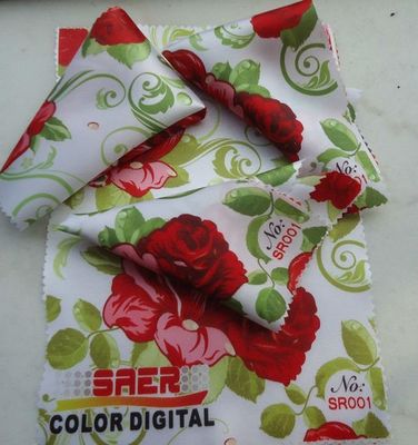 المغلفة البوليستر الساتان النسيج الطباعة الرقمية لصناعة مفرش المائدة