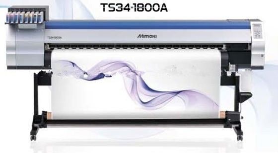 ميماكي TS34-1800 آلة النسيج الرقمية ل نشمر الطباعة النسيج ، آلة طباعة العلم