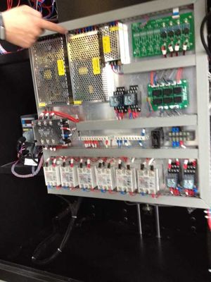 القماش التلقائي راسمة متعدد الألوان مع 2 رأس الطباعة إبسون DX7