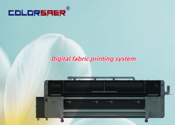 طابعة حبر سريعة واسعة الصيغة I3200 Prinehead 2200mm&3200mm Sublimation للملابس والأنسجة