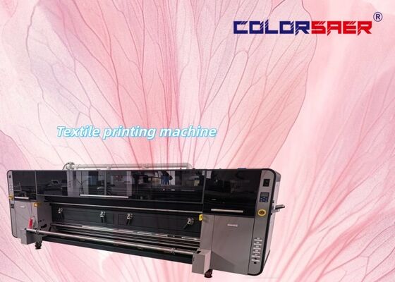 SAER COLOR آلة طباعة الأقمشة الرقمية عالية الأداء للأنسجة البوليستر / طابعة مواد القطن