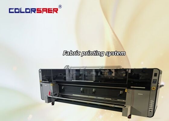 3.2 أمتار مباشرة إلى طابعة النسيج مع I3200A1 نظام الطباعة النسيجية رصاصة الحبر الرئيسي مع الصبغة والحبر التخفيف